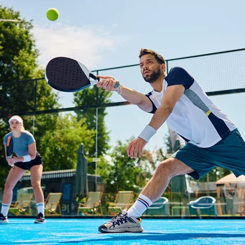Ballzone-Padel-Hartplatz